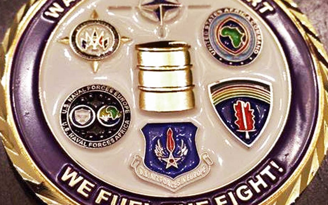 DLA Energy Custom Challenge Coin