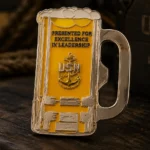 Navy Chief Bottle Opener Challenge Coin