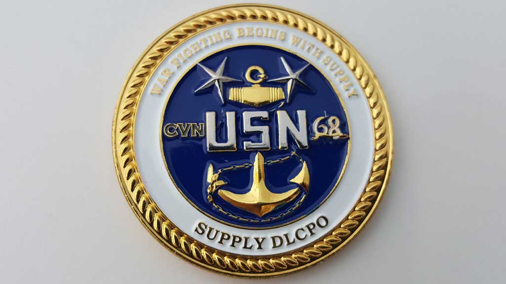 Master Chief Petty Officer Challenge Coin Final