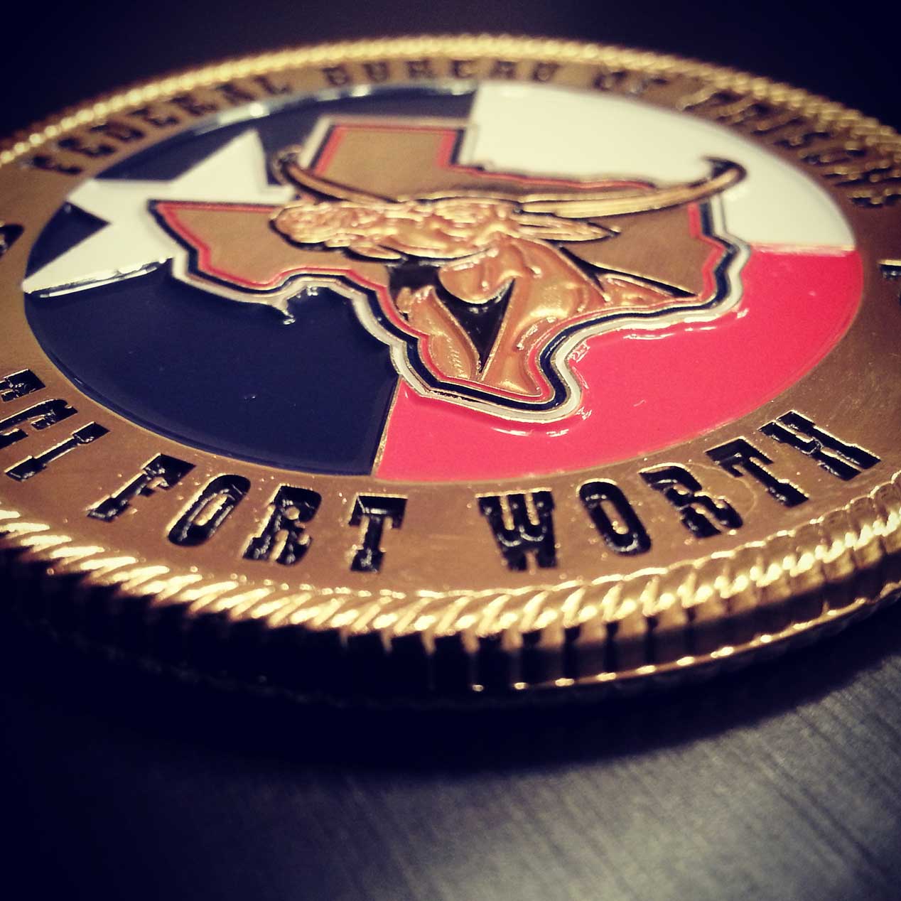 Police Challenge Coins For Worth Texas design by Embleholics