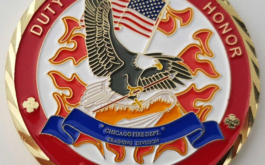 Chicago Fire Department Challenge Coin