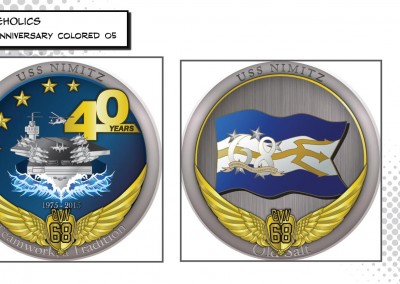 Challenge Coin USS NIMITZ