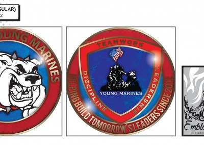 Challenge Coin young marines