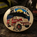 Firefighter Custom Challenge Coin