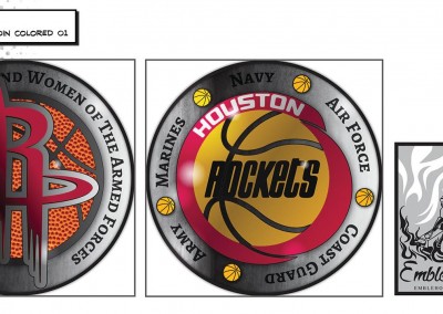 Houston Rockets Challenge Coin