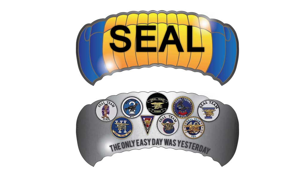 Navy Seal Challenge Coin Artwork