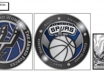 Challenge Coin San Antonio Spurs
