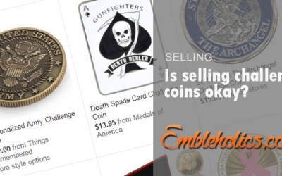 Is Selling Challenge Coins Okay?