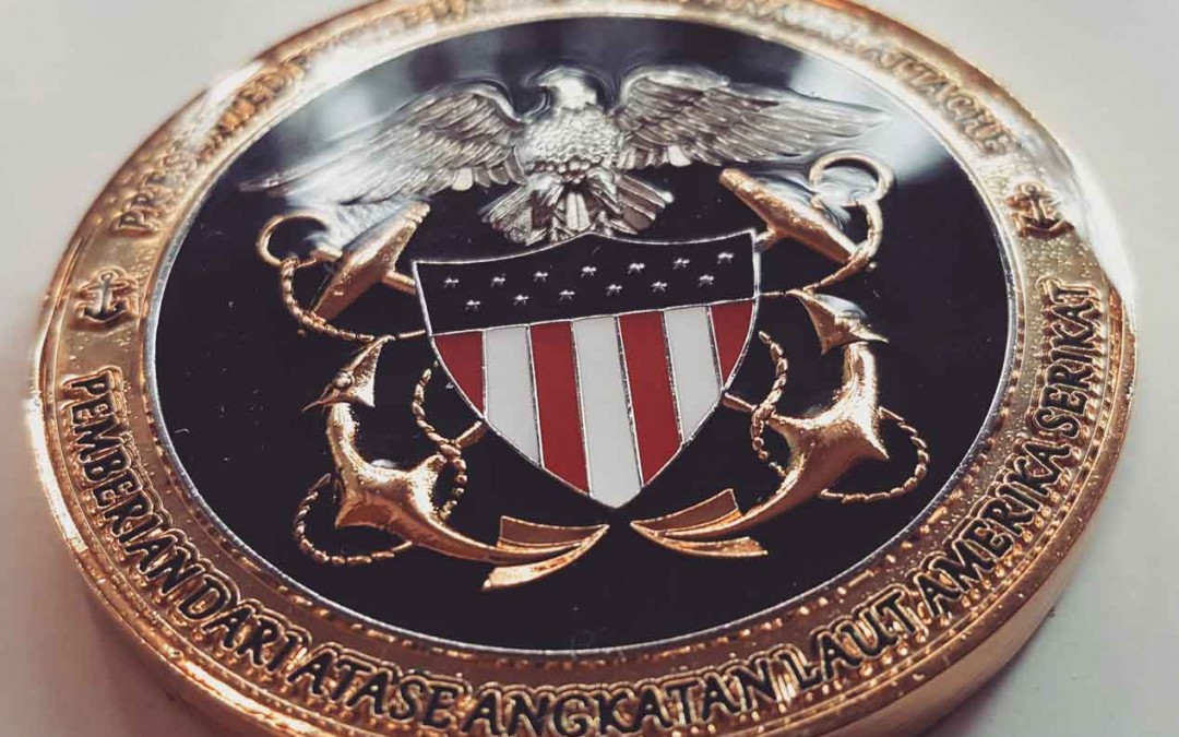 Navy Custom Challenge Coins