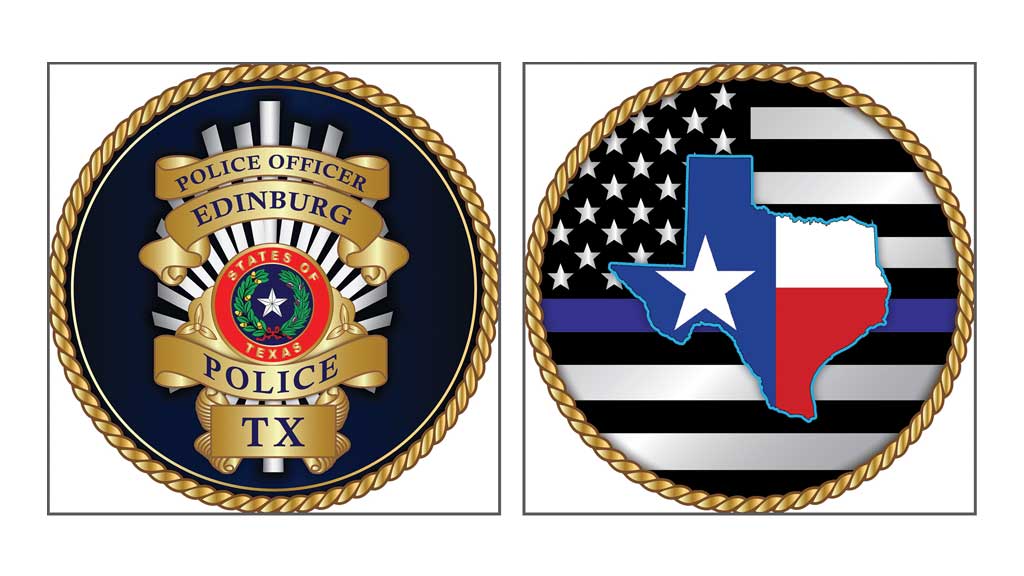 Police Challenge Coins for Sale Artwork