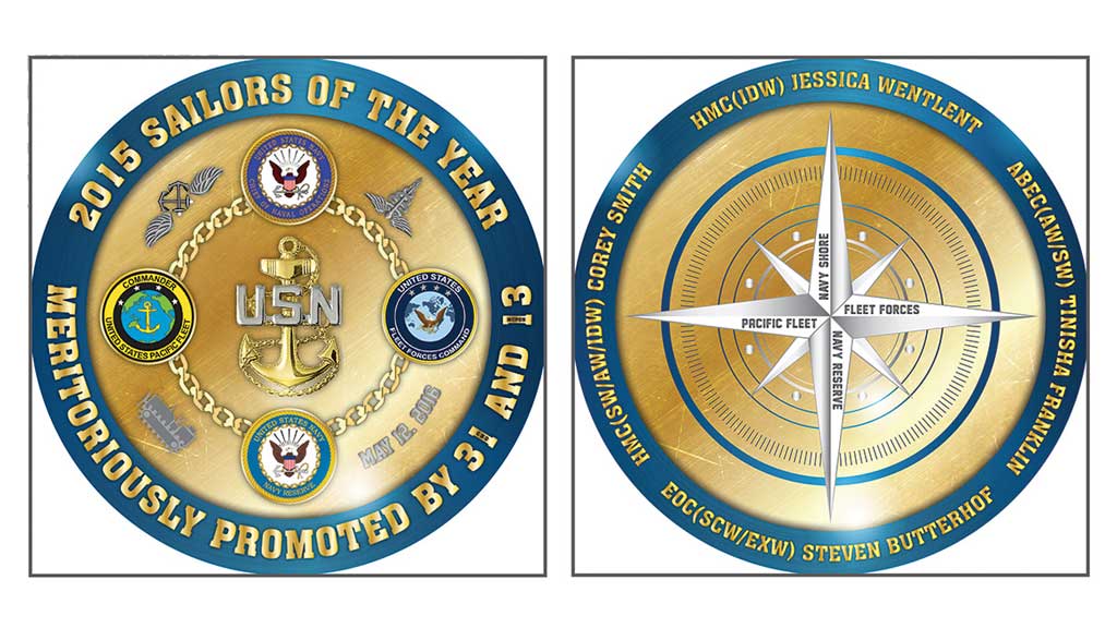 navy chief coins artwork