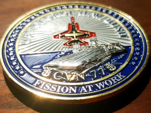 USS George Bush Challenge Coin