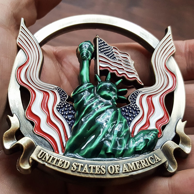 liberty stand up america challenge coin