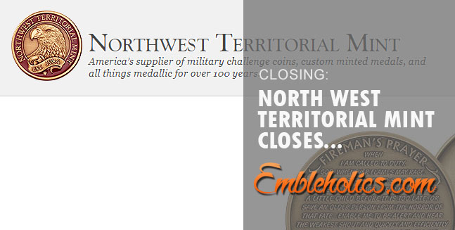 Northwest Territorial Mint Closes