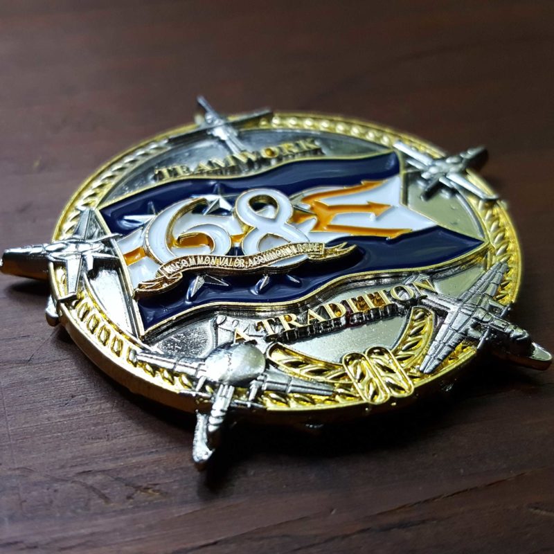 USS Nimitz challenge coin