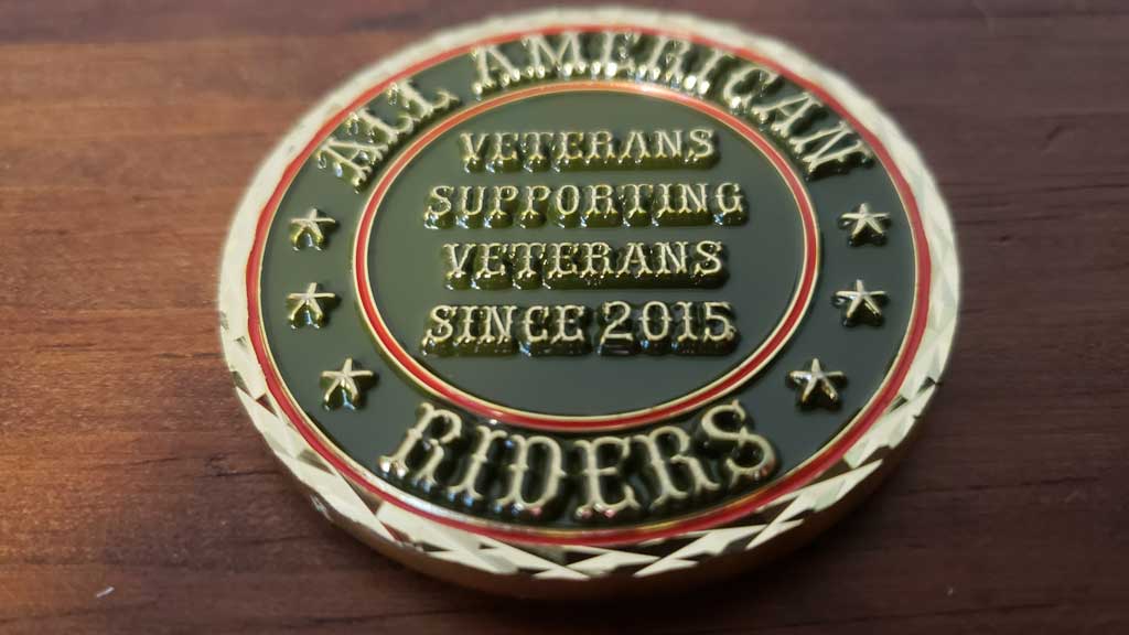 All American Riders Challenge Coin