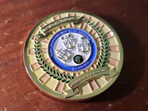 Navy Fleet Challenge Coin