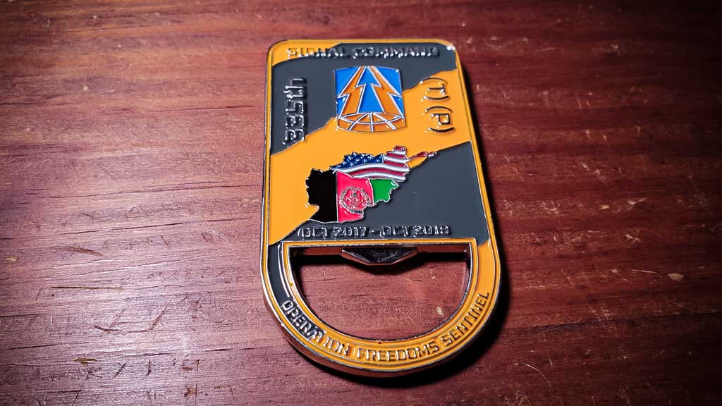 Operation Freedom Army Challenge Coin Front