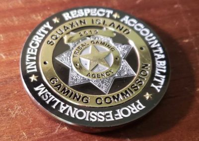 Gaming Commission Challenge Coin