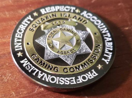 Gaming Commission Challenge Coin