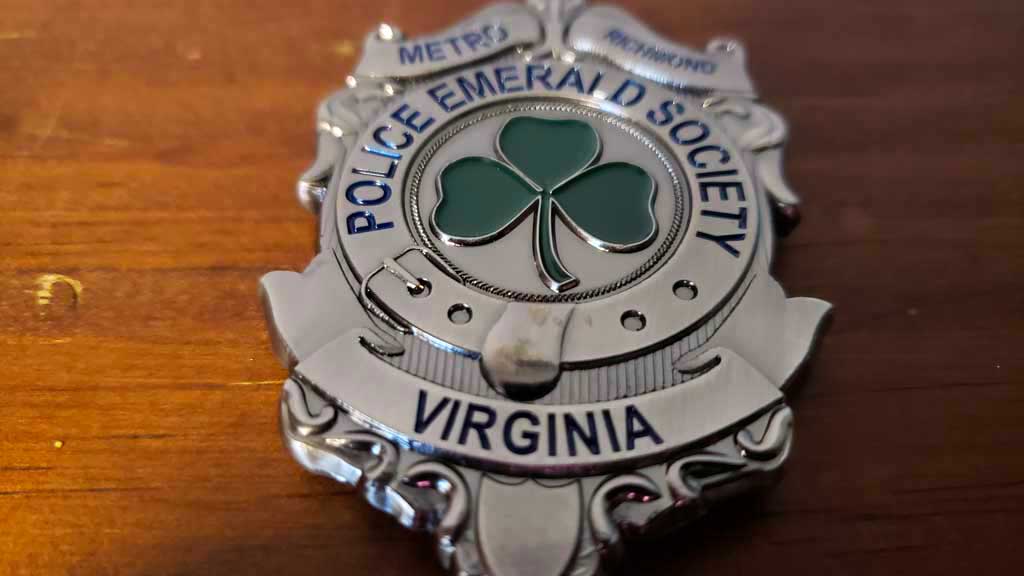police challenge coin front