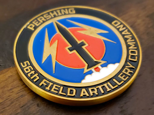 Army Artillery Challenge Coin