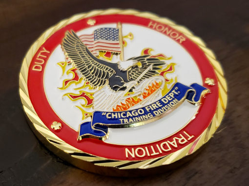 Chicago Fire Dept. Challenge Coin