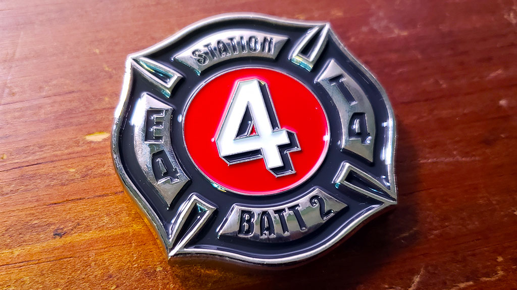 fire department challenge coin back