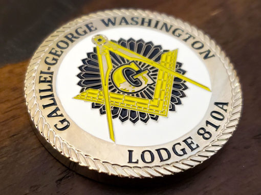 Freemason Lodge Challenge Coin