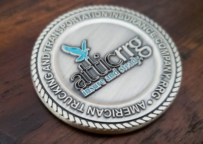 ATTIC RRG Insurance Challenge Coin