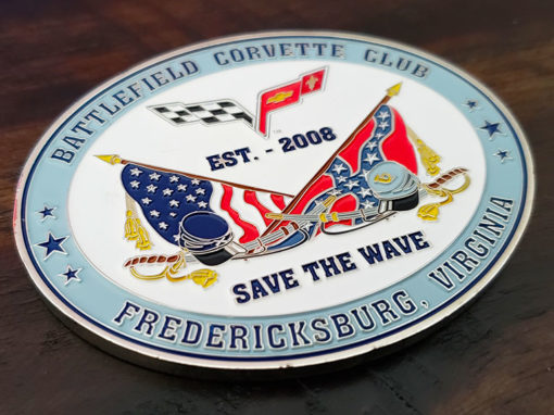 Battlefield Corvette Club Coin