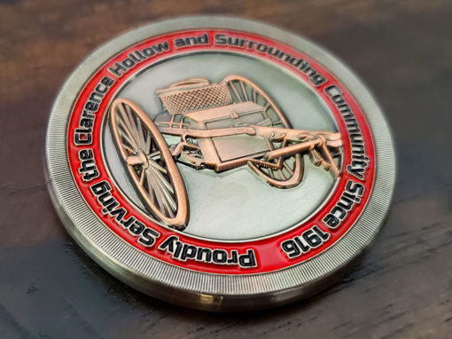 Clarence Fire Co. Challenge Coin
