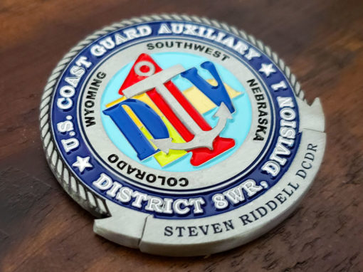 US Coast Guard Auxiliary Coin