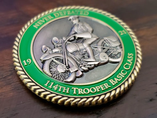 114th Trooper School Coin