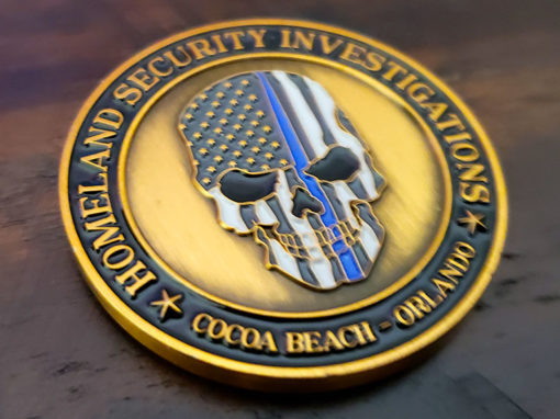 Homeland Security Investigations Coin