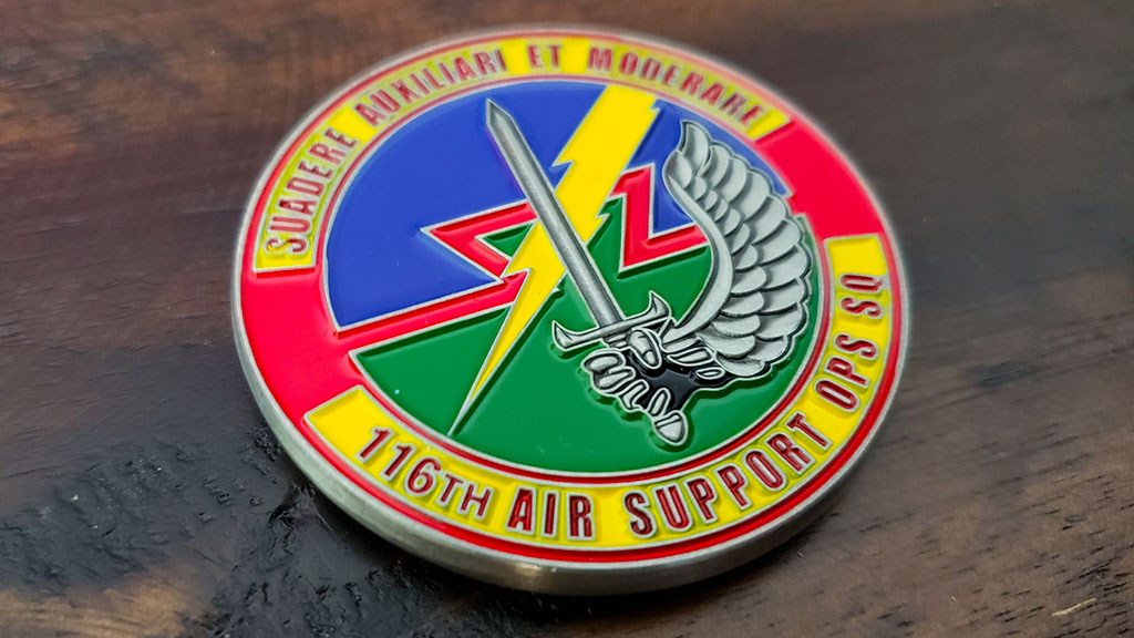 usaf special warfare coin front