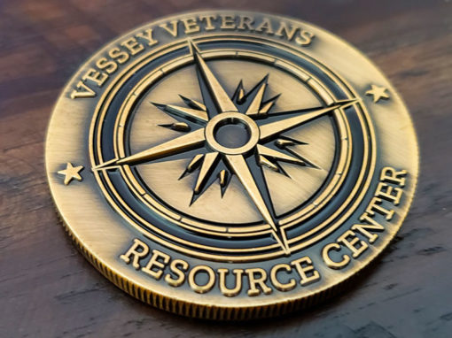 Vessey Veterans Resource Center Coin