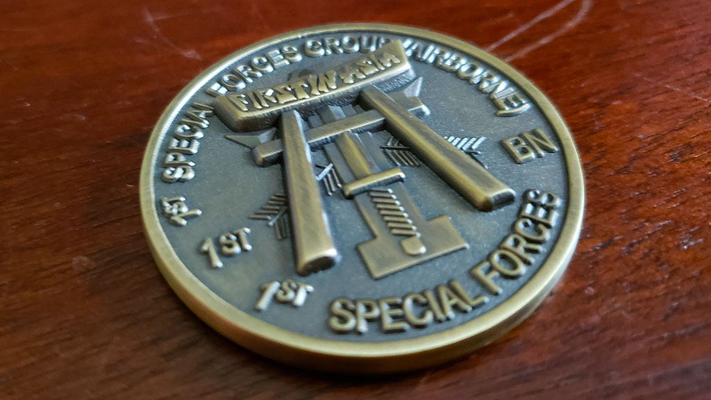 1st Special Forces Group Coin