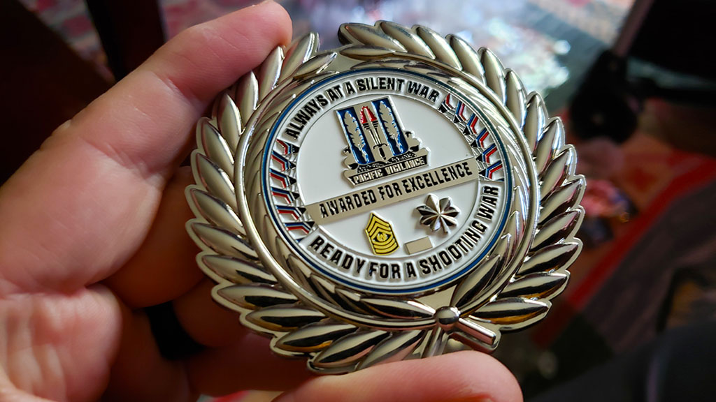 205th MI Battalion Coin