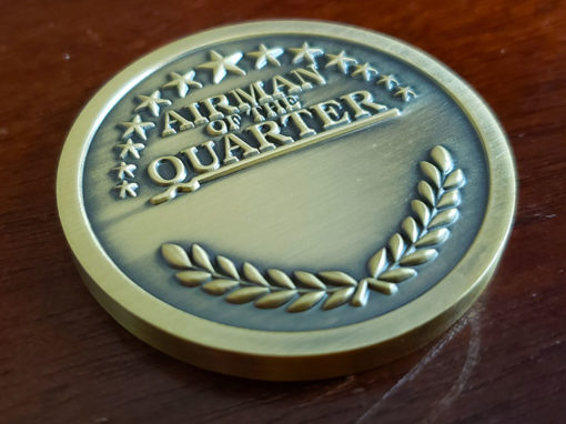 Airman of the Quarter Coin
