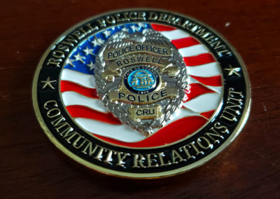 Roswell Police Department Coin
