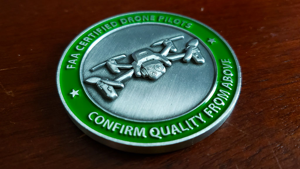 Drone Pilots Challenge Coin