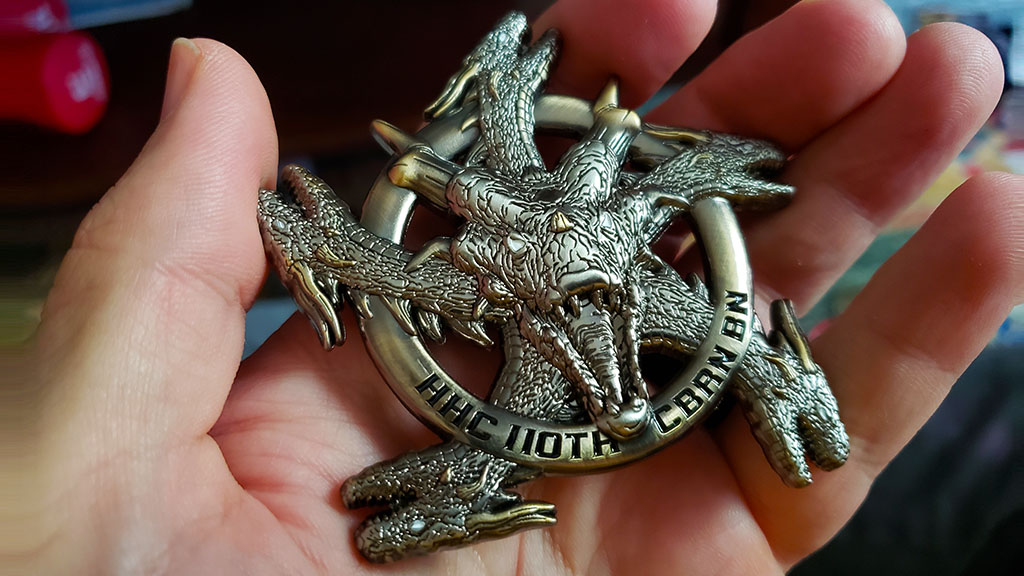 HHC Hydra Challenge Coin