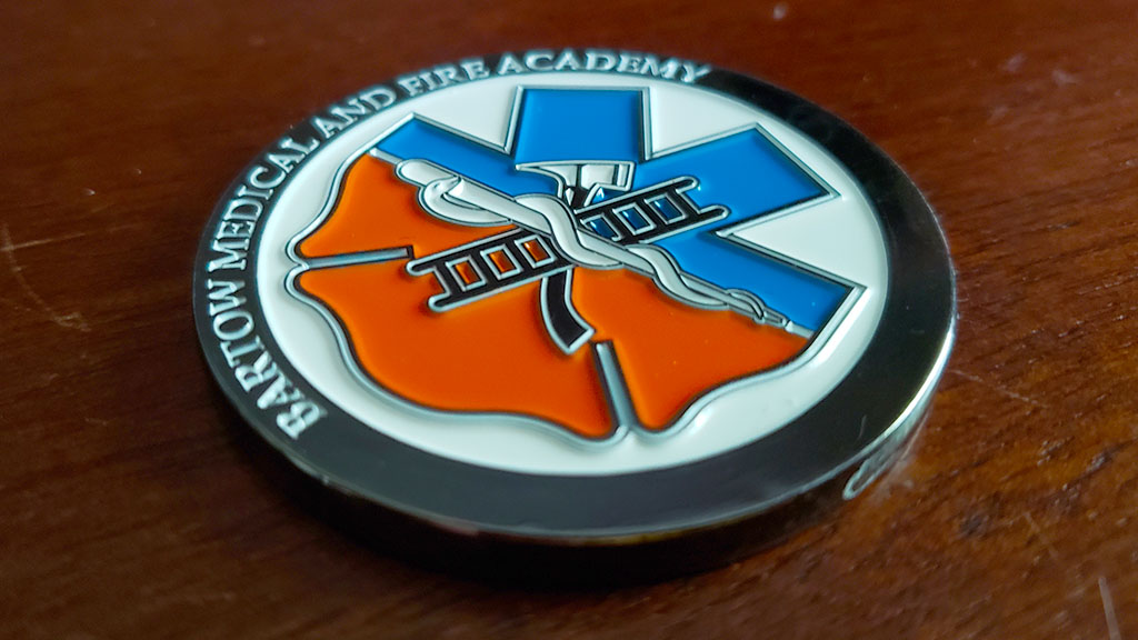 Medical and Fire Academy Coin