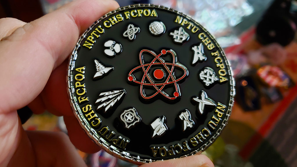 nptu fcpoa challenge coin back