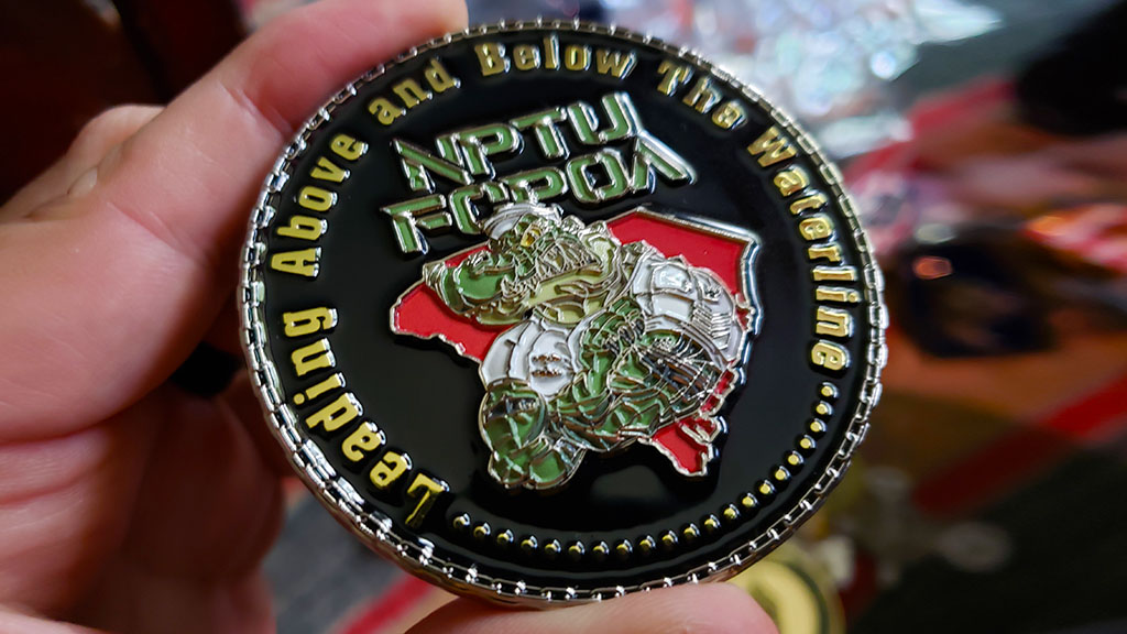 nptu fcpoa challenge coin front