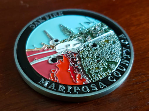 Oak Fire Challenge Coin