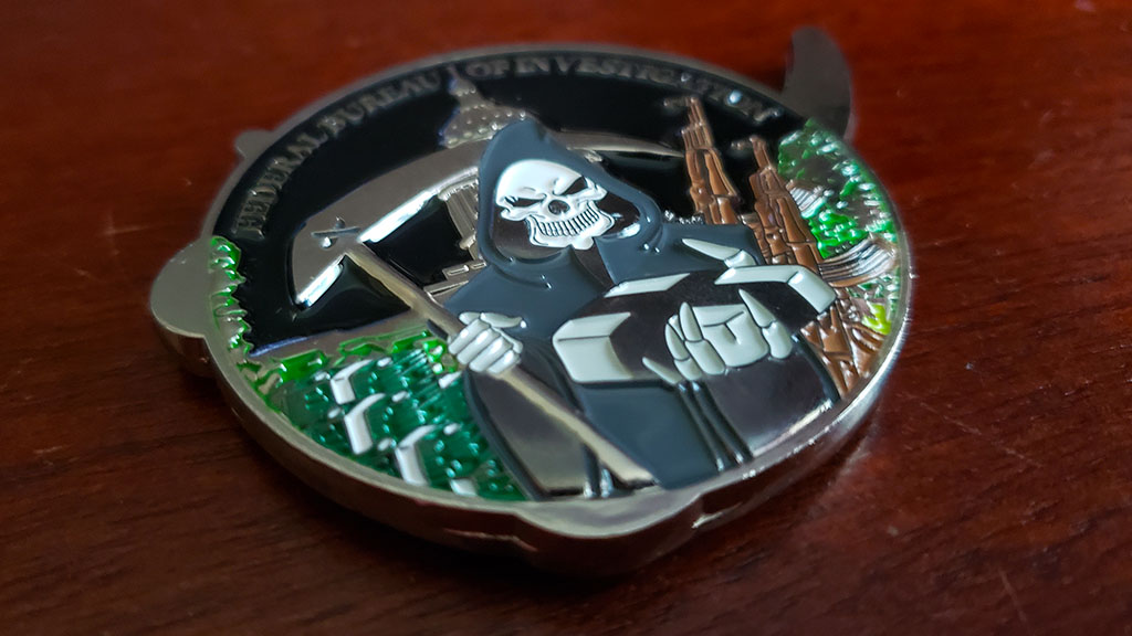 safe streets task force coin back