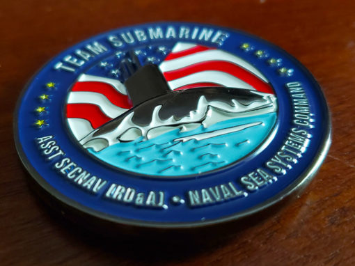 Team Submarine Challenge Coin