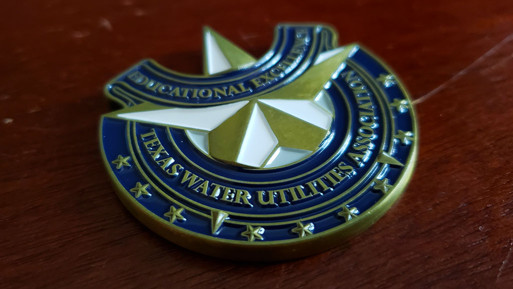 Texas Water Utilities Association Coin